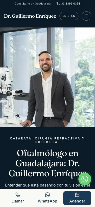 Dr. Guillermo Enríquez · móvil